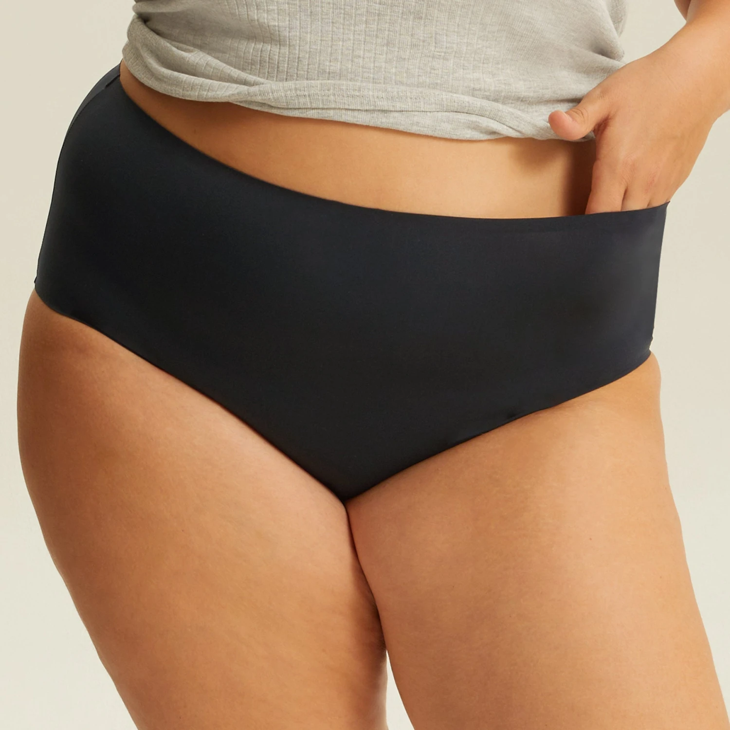 Culotte Très Haute One Size Noir JUST ONE MICRO 5 Culotte Très Haute One Size Noir JUST ONE MICRO – Image 3