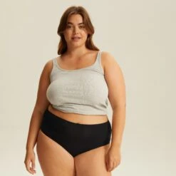 Culotte Très Haute One Size Noire JUST ONE COTON -Bestform Lingerie BL04601 030 WEB 3