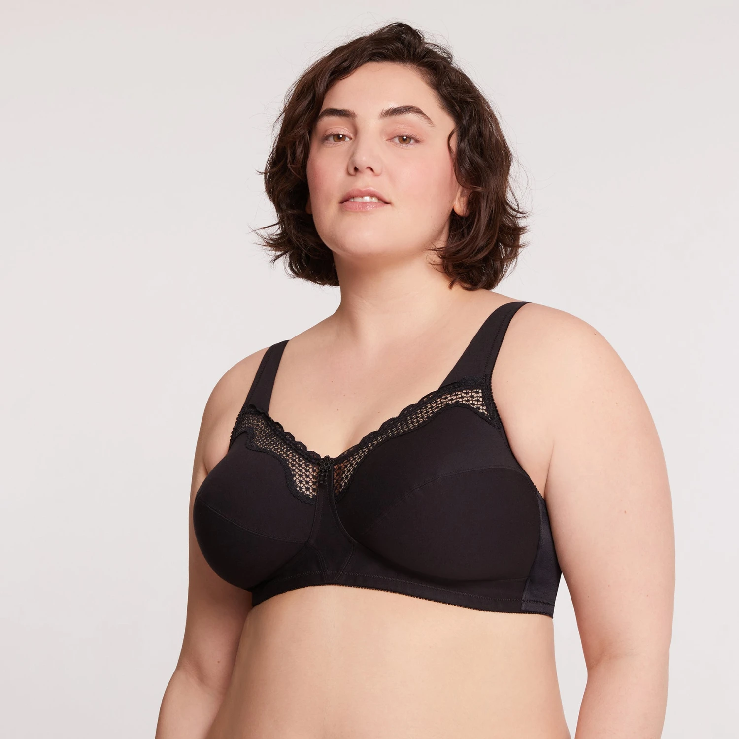 Soutien-gorge Sans Armatures Black Cotton Comfort 6 Soutien-gorge Sans Armatures Black Cotton Comfort – Image 4